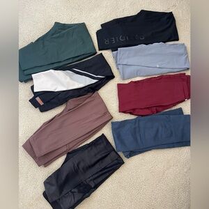 Bandier, girlfriend collective, PE nation, alo, etc..